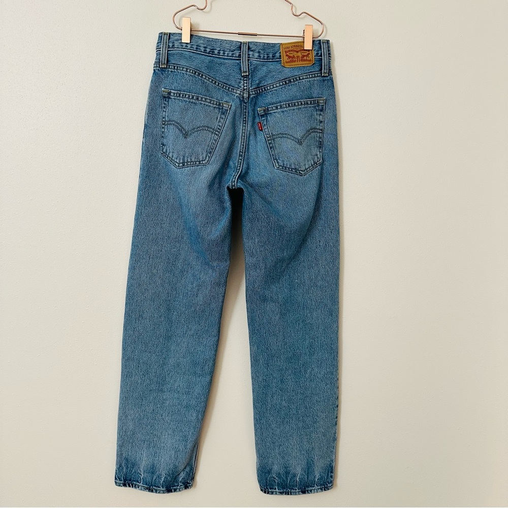 Levi's Light Indigo '94 Baggy Jeans Classic Blue Denim Straight Leg - Picture 6 of 8